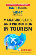 IGNOU MTM07 Managing Sales and Promotion in Tourism (ENG) for MTM 2nd Sem  Latest Edition Help Book with Solved Previous Year