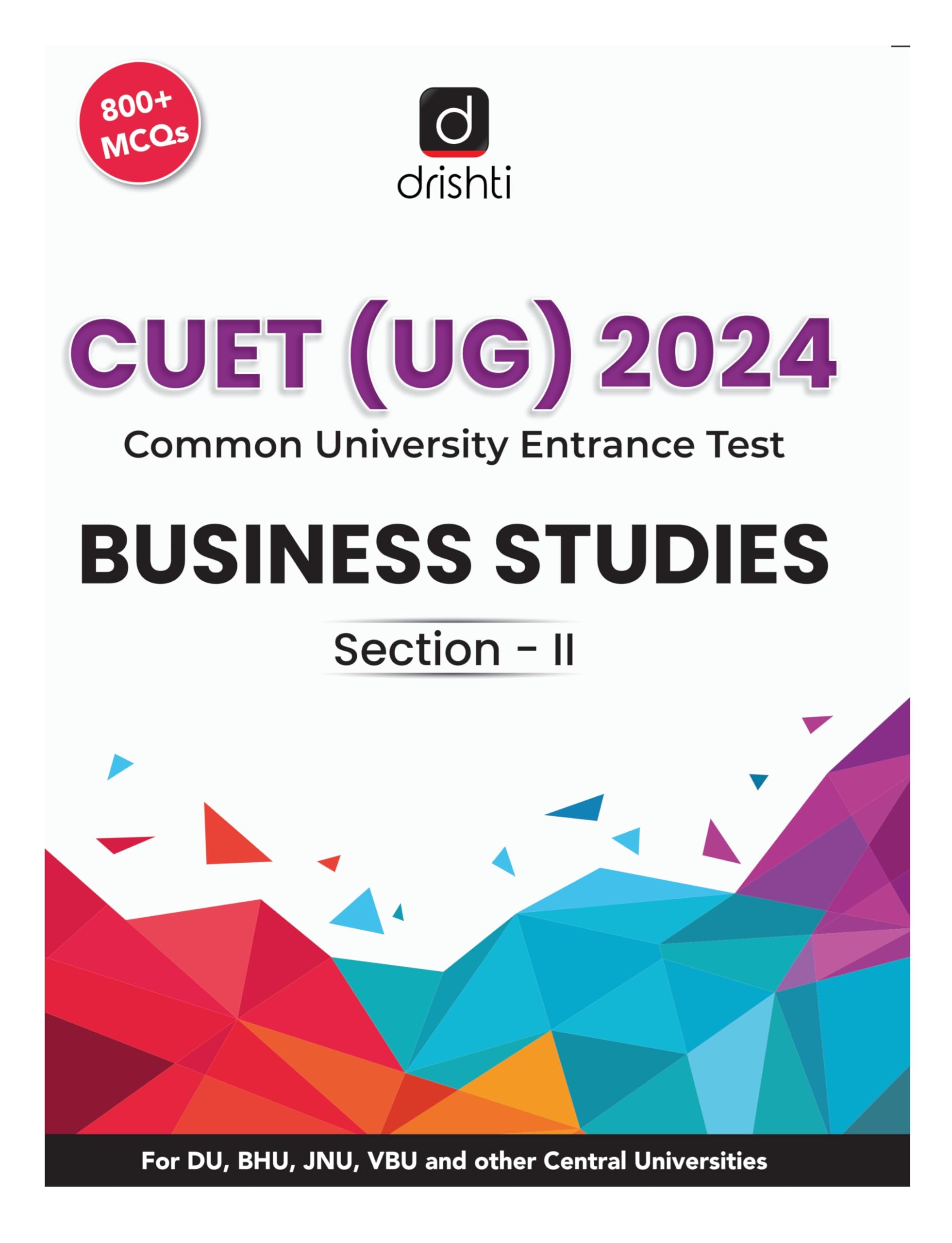 Cuet Under Graduation Business Studies 2024 Part 2