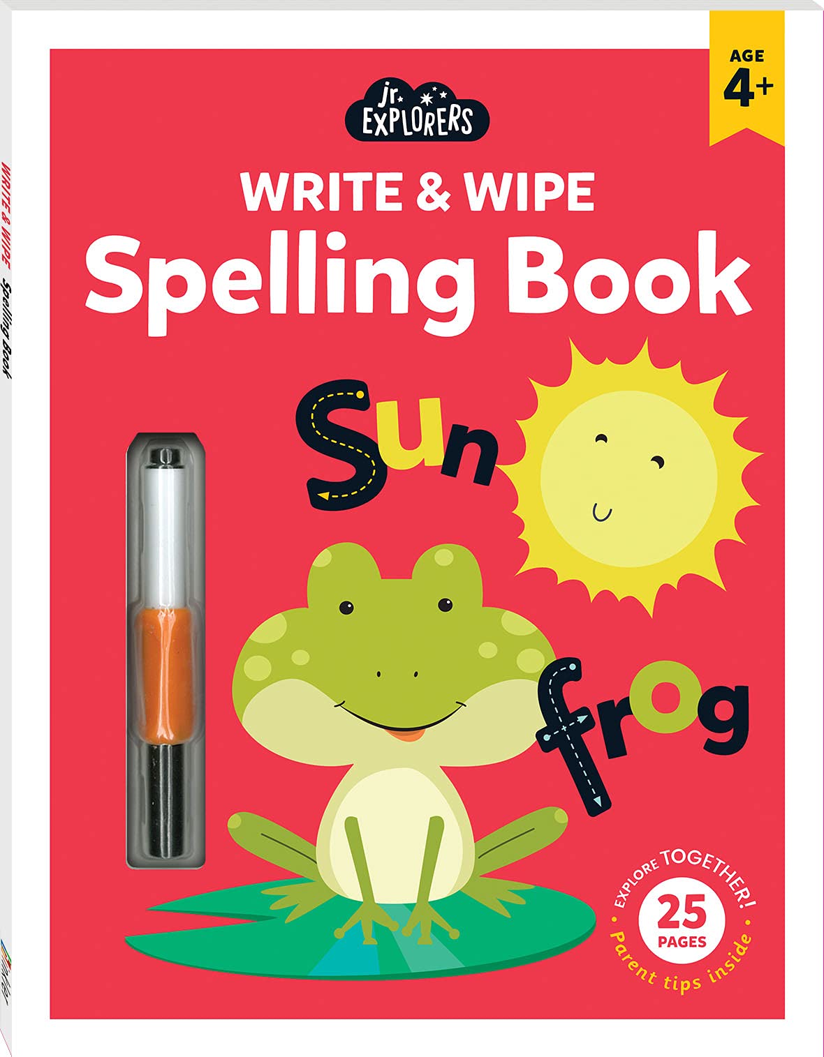 Junior Explorers Write And Wipe: Spelling Book