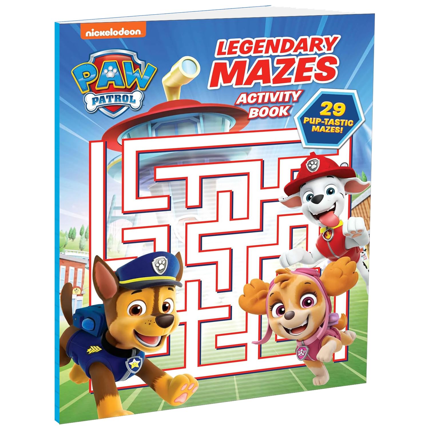 PAW Patrol Legendary Mazes Activity Book | 29 PupTastic Mazes