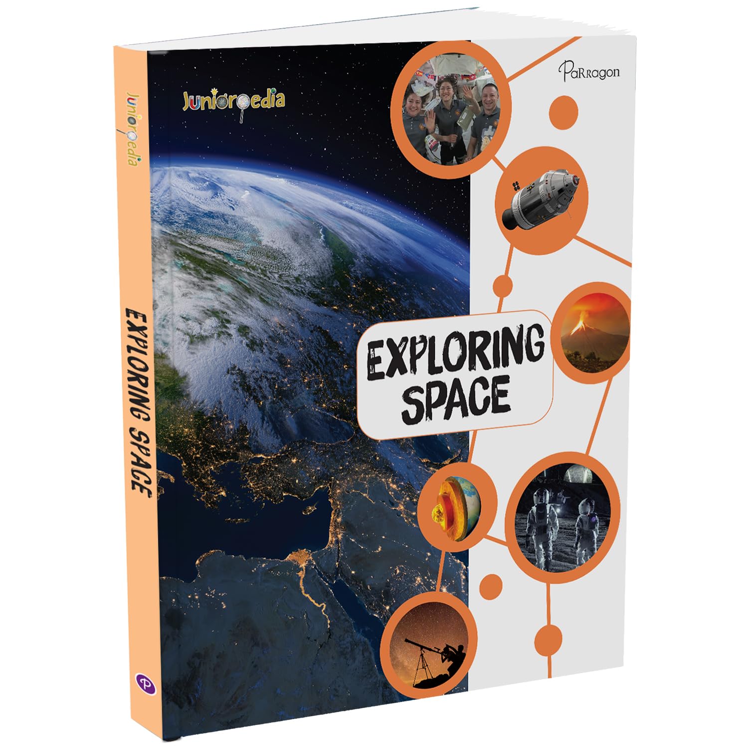 Juniorpedia: Exploring Space A Fun Guide To Planets, Stars, And The Universe For Kids Ages 8 To 12