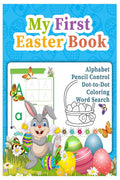 Easter Theme ABC Alphabet Writing Book  Capital & Small Letters (Practice) Colouring Book & Activity Book Dot to Dot : Easter 