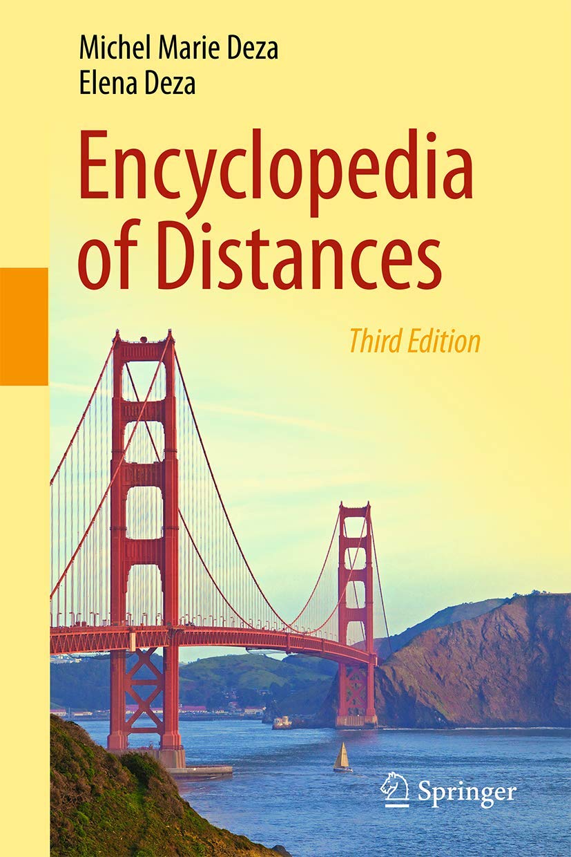 ENCYCLOPEDIA OF DISTANCES 3ED (HB 2014)