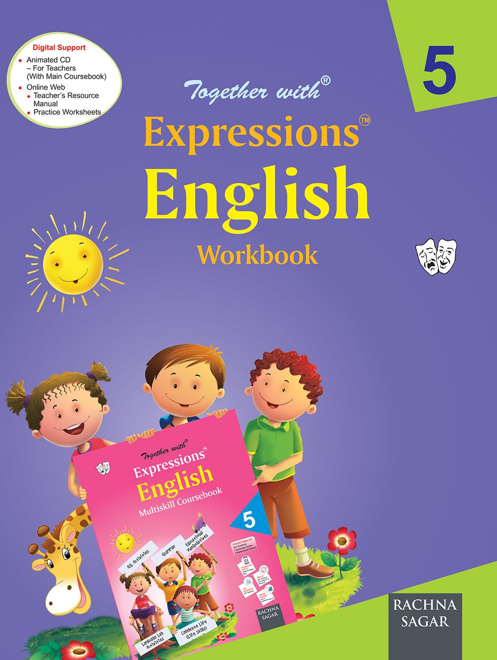 Together With ICSE Expressions English Work Book for Class 5