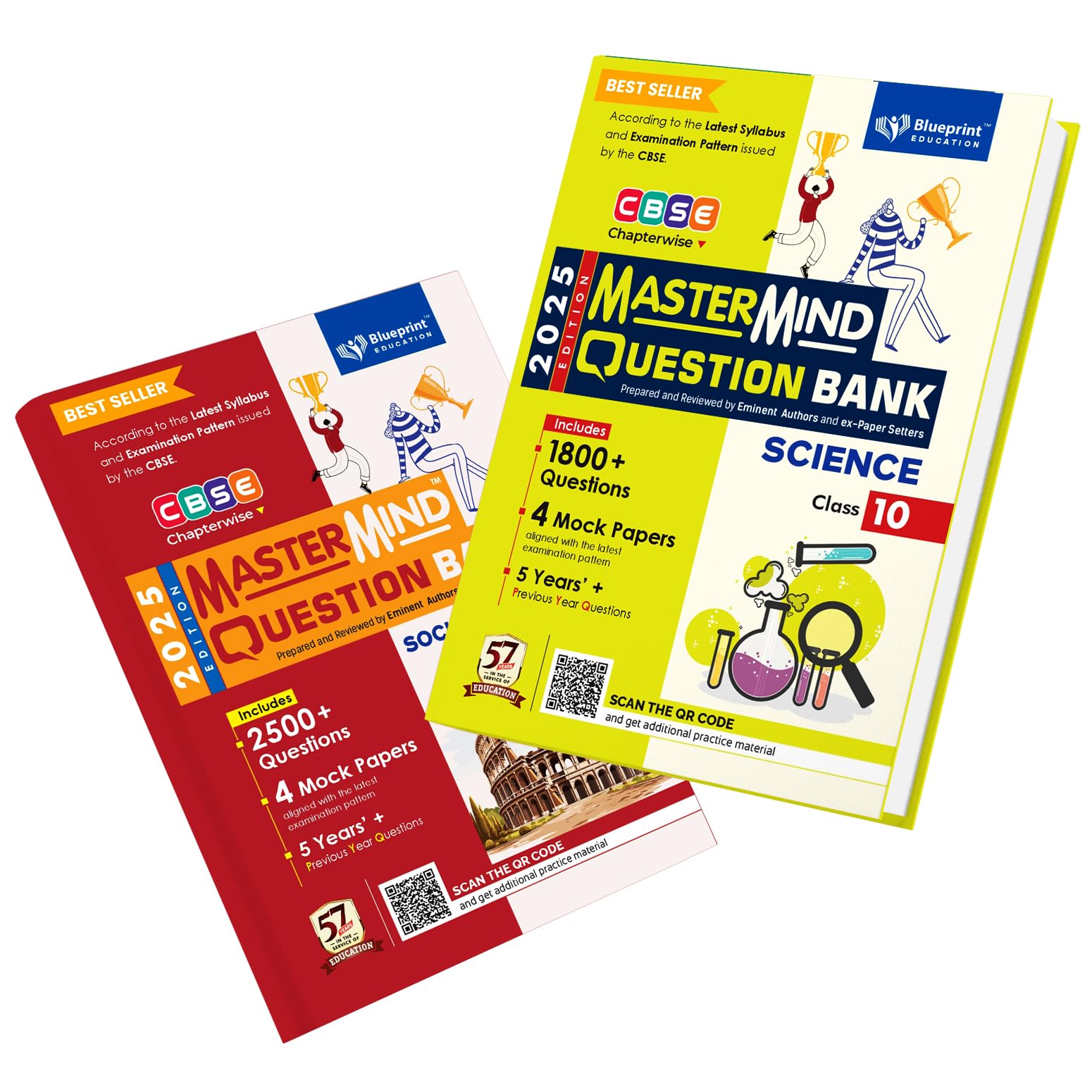 Science And Social Science (Combo) Class 10 Mastermind Cbse Question Bank For 2025 Board Exams