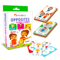 HELLO FRIEND Opposite 30Flash Cards for Kids, Children and Toddlers  Ages 1+ Years