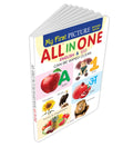 My First Big Picture Board Book All in One : Children Learning Board Book, Baby Learning Book with Pictures, AllinOne Educatio