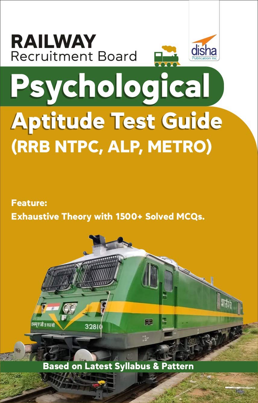Railway Recruitment Board Psychological Aptitude Test Guide (Rrb Ntpc , Alp, Metro)