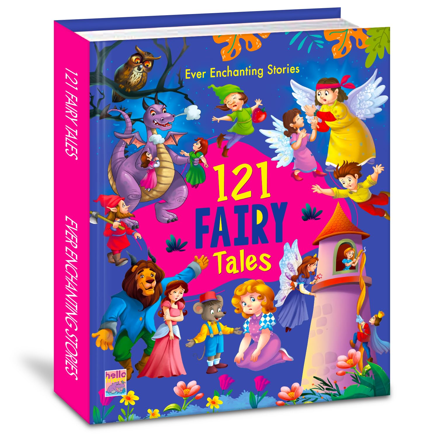 Hello Friend 121 Fairy Tales  Illustrated Story Books for Kids and Childrens  Bedtime Traditional Short Stories with Colourful