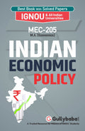 Gullybaba IGNOU CBCS MA Sem MEC205 Indian Economic Policy in English