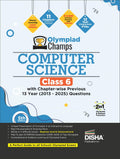 Disha Olympiad Champs Computer Science Class 6 with Chapterwise Previous 13 Year (2013  2025) Questions 5th Edition | Cyber/ I