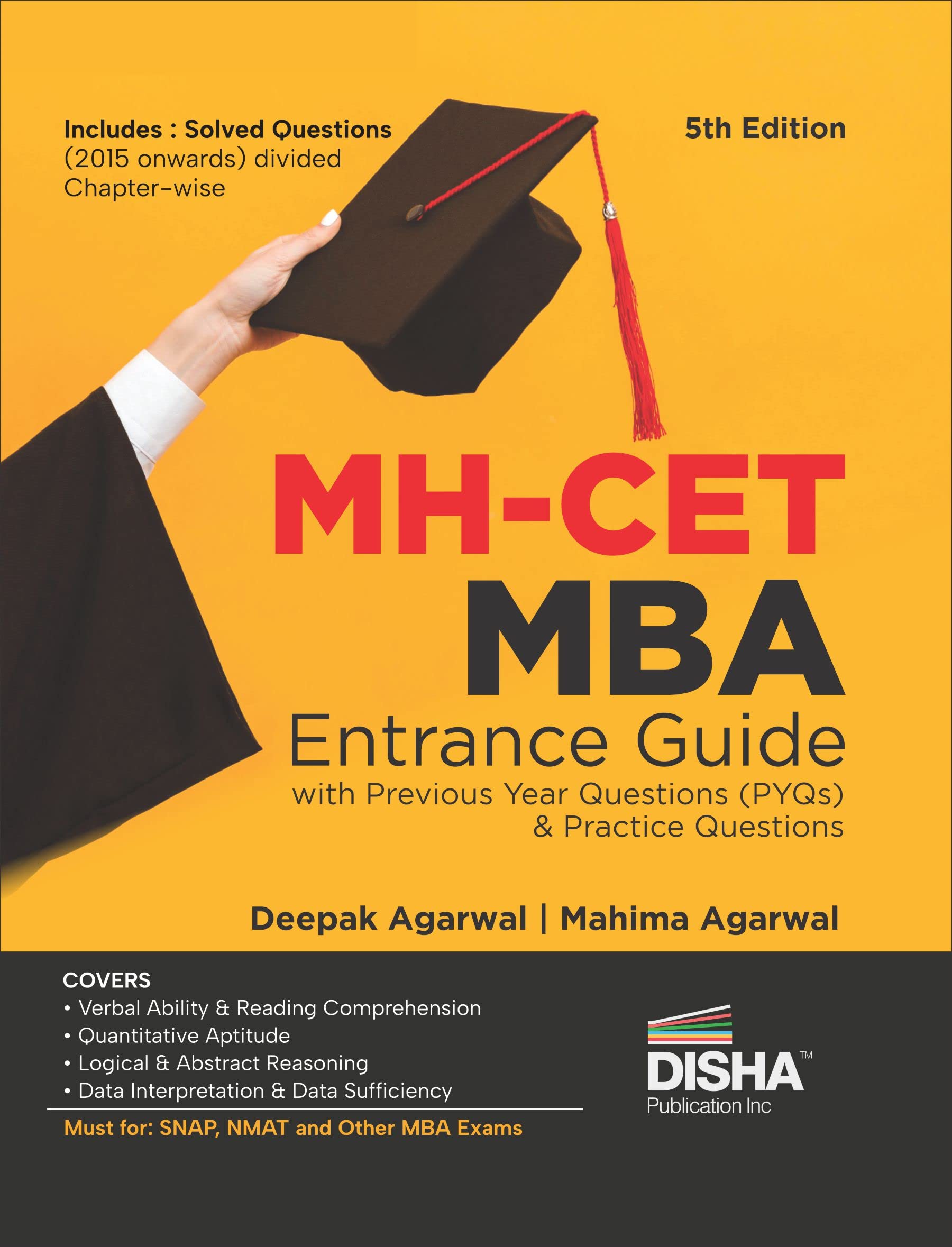 MhCet Mba Entrance Guide With Previous Year (Pyqs) & Practice Questions 5Th Edition | Complete Preparatory Material For Maharas