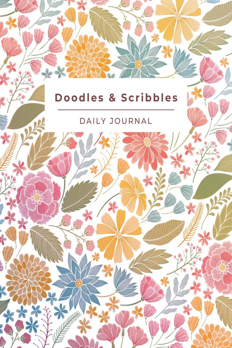 Doodles & Scribbles Daily Journal : By Aru Doodles for drawing and writing