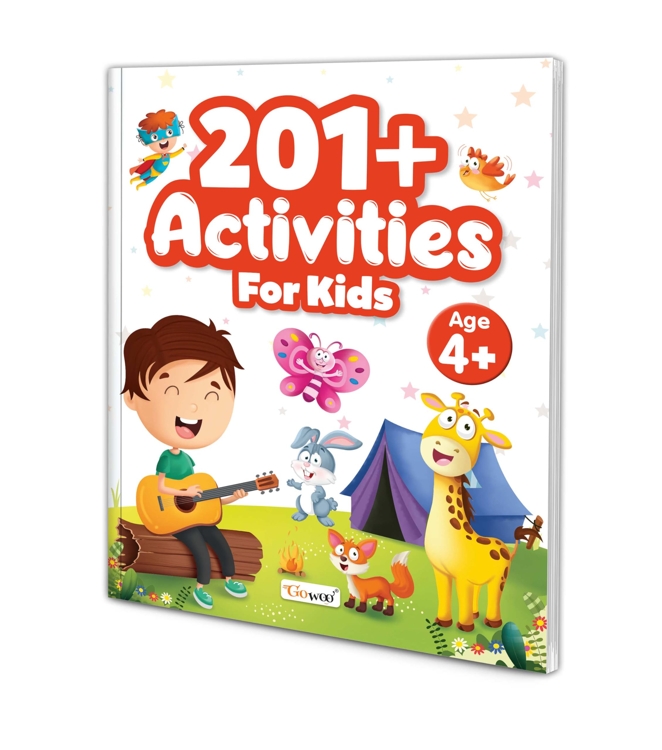 201+ Activities for Kids for Age 4+: Activity book for young children, Preschool learning workbook, Kids activity book, Educatio