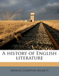A History Of English Literature