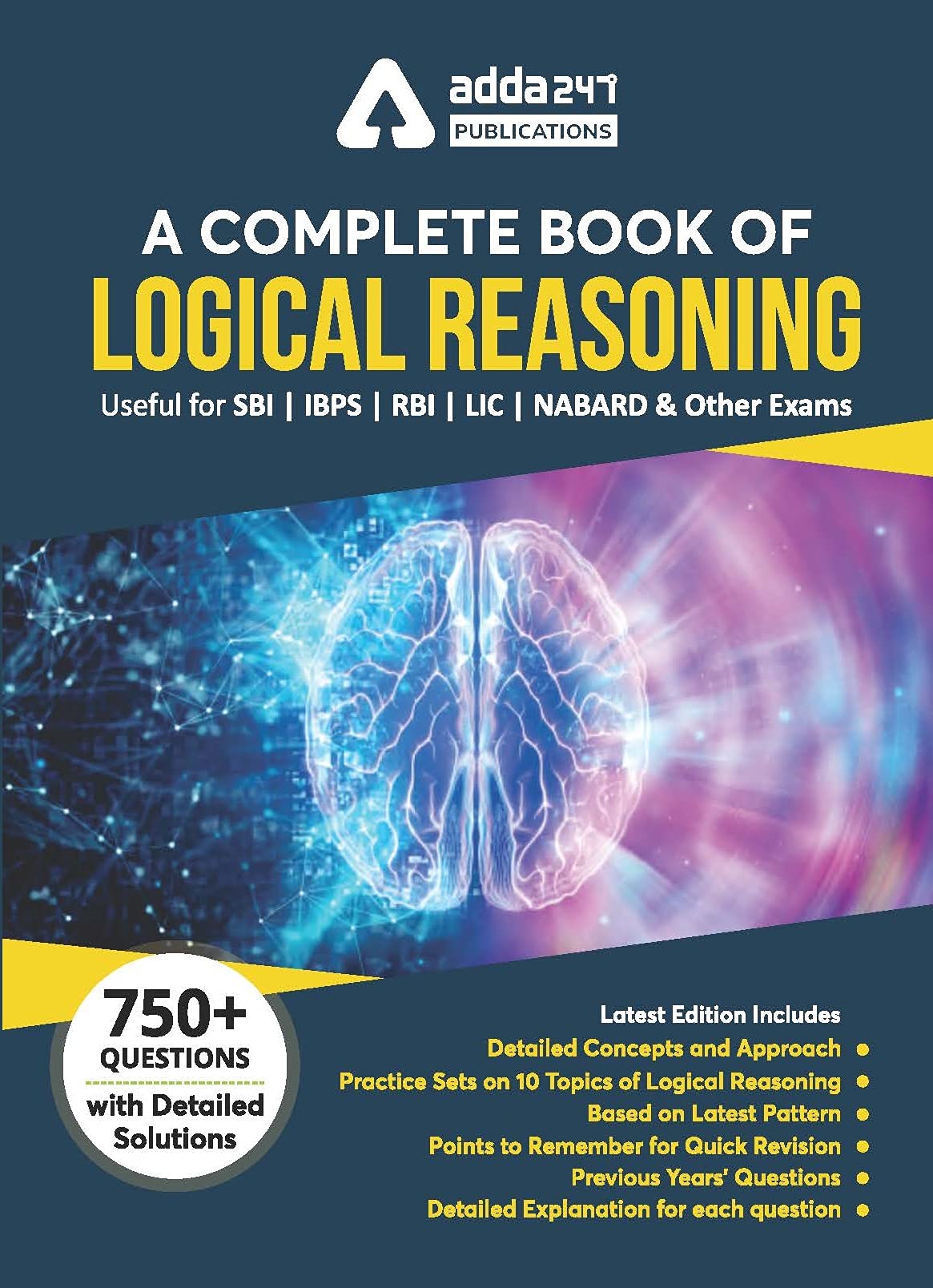A Complete Book Of Logical Reasoning For Sbi | Ibps | Rbi | Lic | Nabard And Other Exams