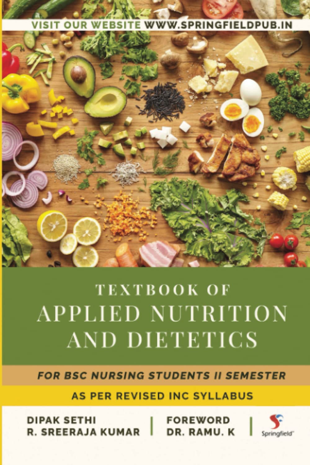 Textbook of Applied Nutrition and Dietetics : For BSc Nursing Students II Semester
