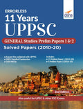 Errorless 11 Years Uppsc General Studies Prelim Papers 1 & 2 Solved Papers (2010  20) 2Nd Edition