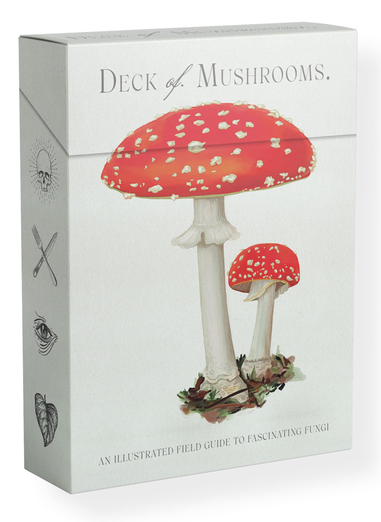 Deck of Mushrooms: An illustrated field guide to fascinating fungi