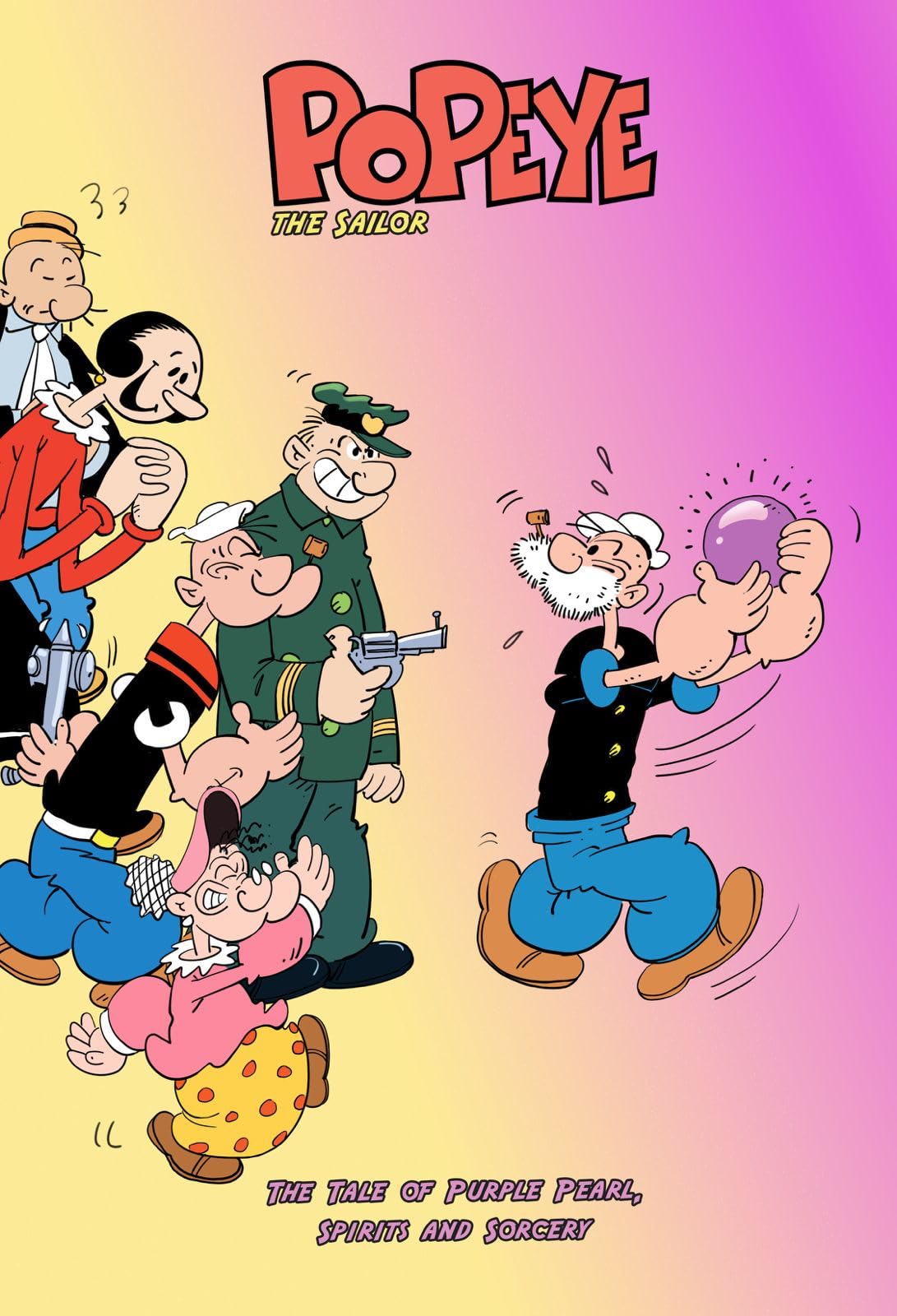 The Tale of Purple Pearl, Spirits and Sorcery  Popeye The Sailor