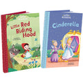 Little Readers Riding Hood and Cinderella Pack of 2 Story Books | Fairytales Stories Collection for 3 to 6 Year Old