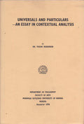 Universals And Particulars?An Essay In Contextual Analysis