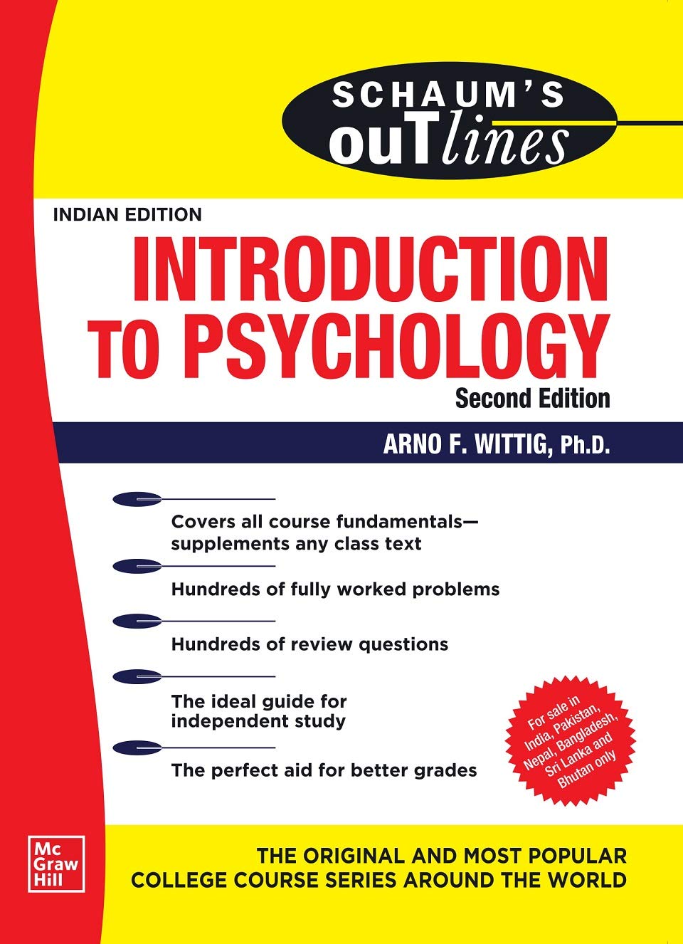 Schaums Outline Of Introduction To Psychology 2Ed (Pb 2020)