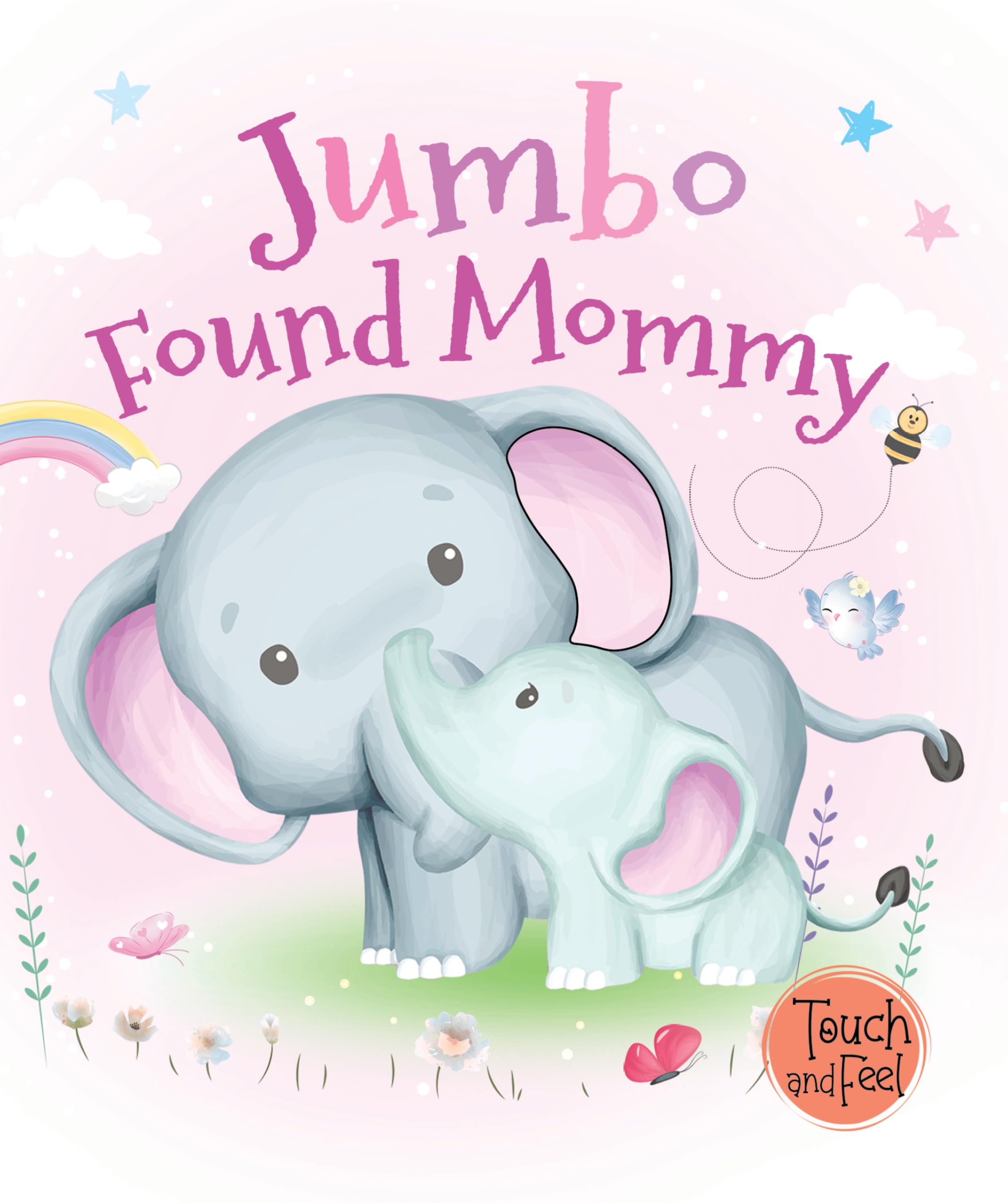 Booktopus Touch And Feel Board Book  Jumbo Found Mommy Sensory Book For Toddlers  Textured Baby Books For 4+ Years  Interacti