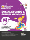 Olympiad Champs Social Studies & General Knowledge Class 4 With ChapterWise Previous 8 Year (2015  2022) Questions 3Rd Edition