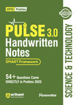 Arihant PULSE 3.0 UPSC Handwritten Notes Science and Technology | Fully Revised Edition with SMART Framework | for UPSC Prelims,