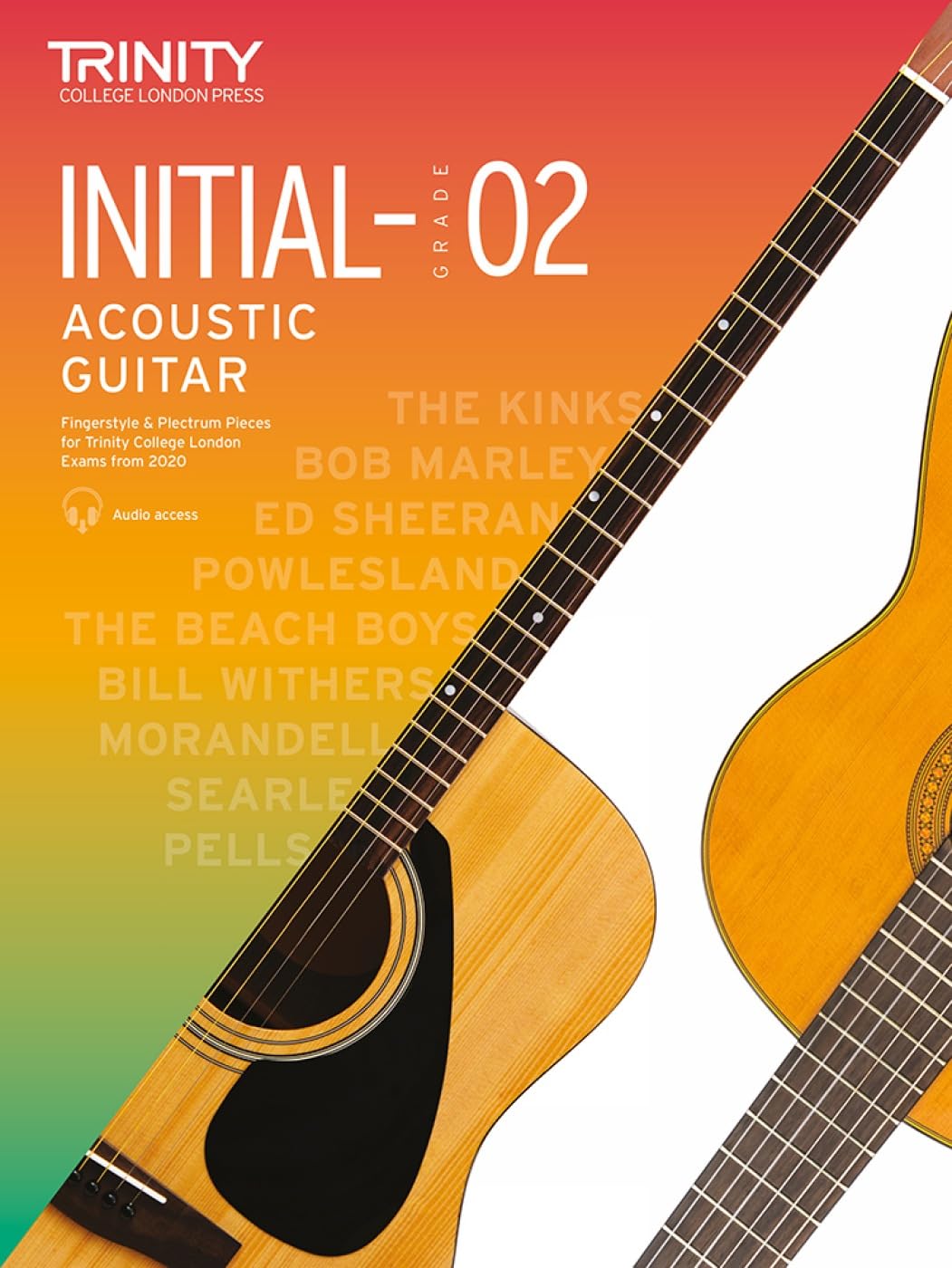 Trinity College London Acoustic Guitar Exam Pieces From 2020: InitialGrade 2
