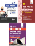 Disha 65 Jee Main YearWise Previous Year Solved Papers 2022  2020 (All Phases & Sittings) With Rank Predictor | Physics, Chemi
