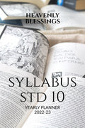 SYLLABUS STD 10 : YEARLY PLANNER FOR ACADEMIC YEAR 202223