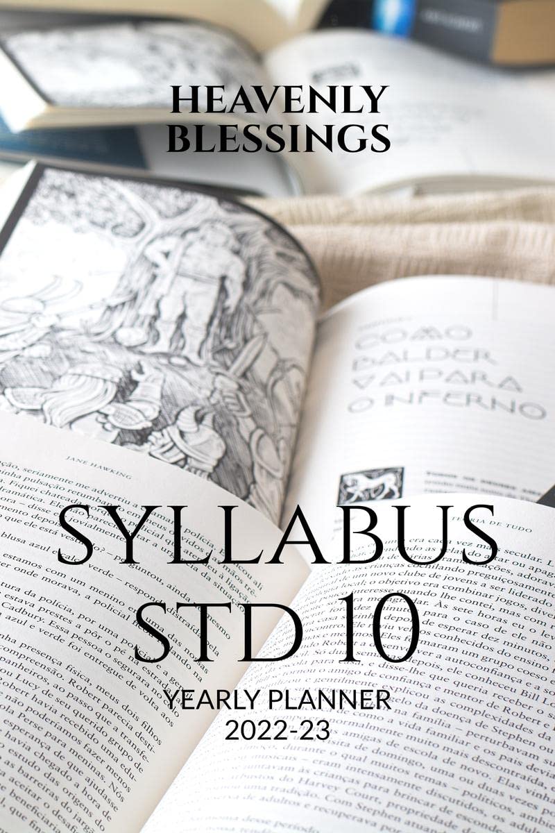 SYLLABUS STD 10 : YEARLY PLANNER FOR ACADEMIC YEAR 202223