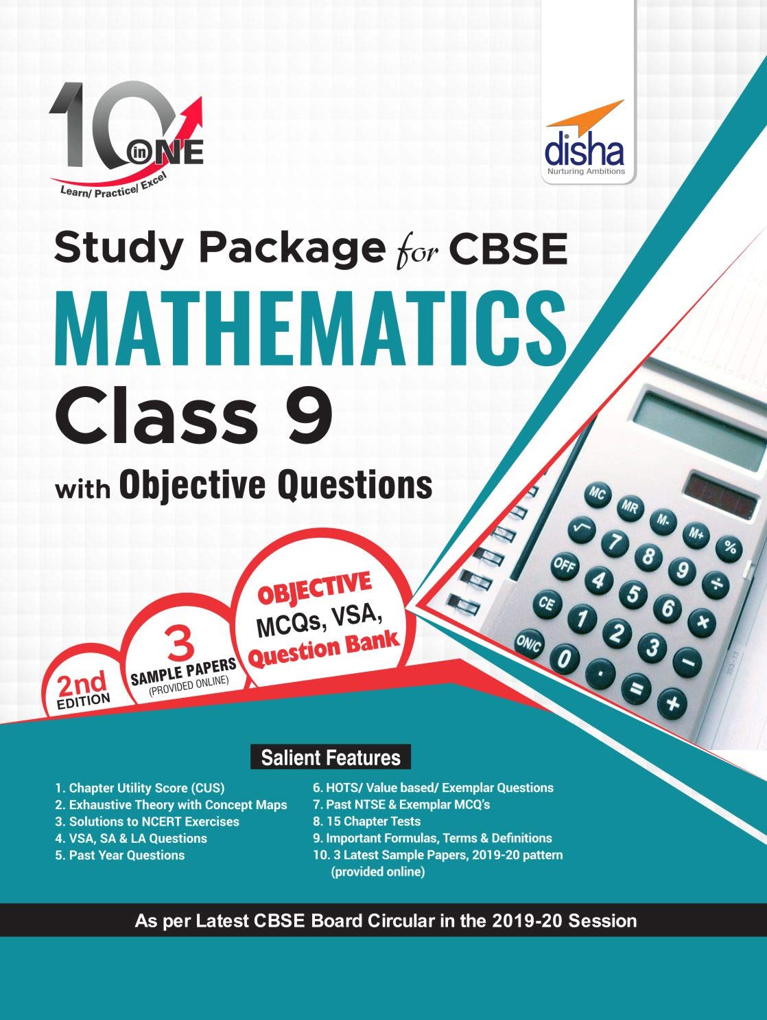 10 In One Study Package For Cbse Mathematics Class 9 With Objective Questions 2Nd Edition