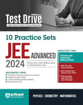 Arihant Test Drive 10 Practice Sets For Jee Advanced 2024 | 1062 Most Probable Questions |4 Online Jee Advanced Simulators | Jee