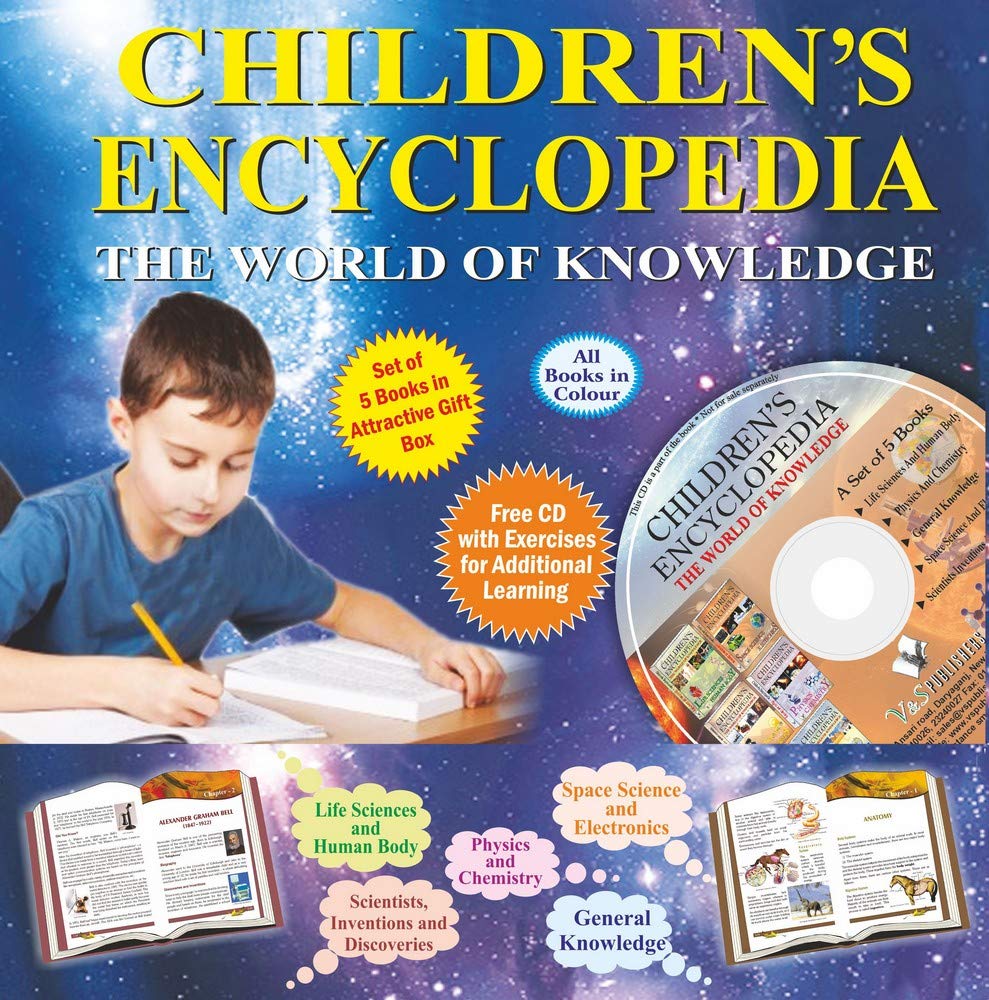 Childrens Encyclopedia  The World Of Knowledge (With Online Content )