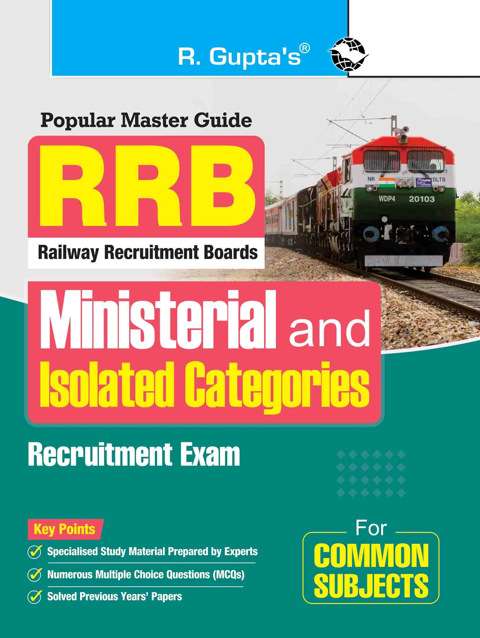 RRB  Ministerial and Isolated Categories Exam Guide (For Common Subjects)