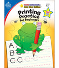 Carson Dellosa Printing Practice for Beginners, Grades K  1 Workbook (Volume 13) (Home Workbooks)