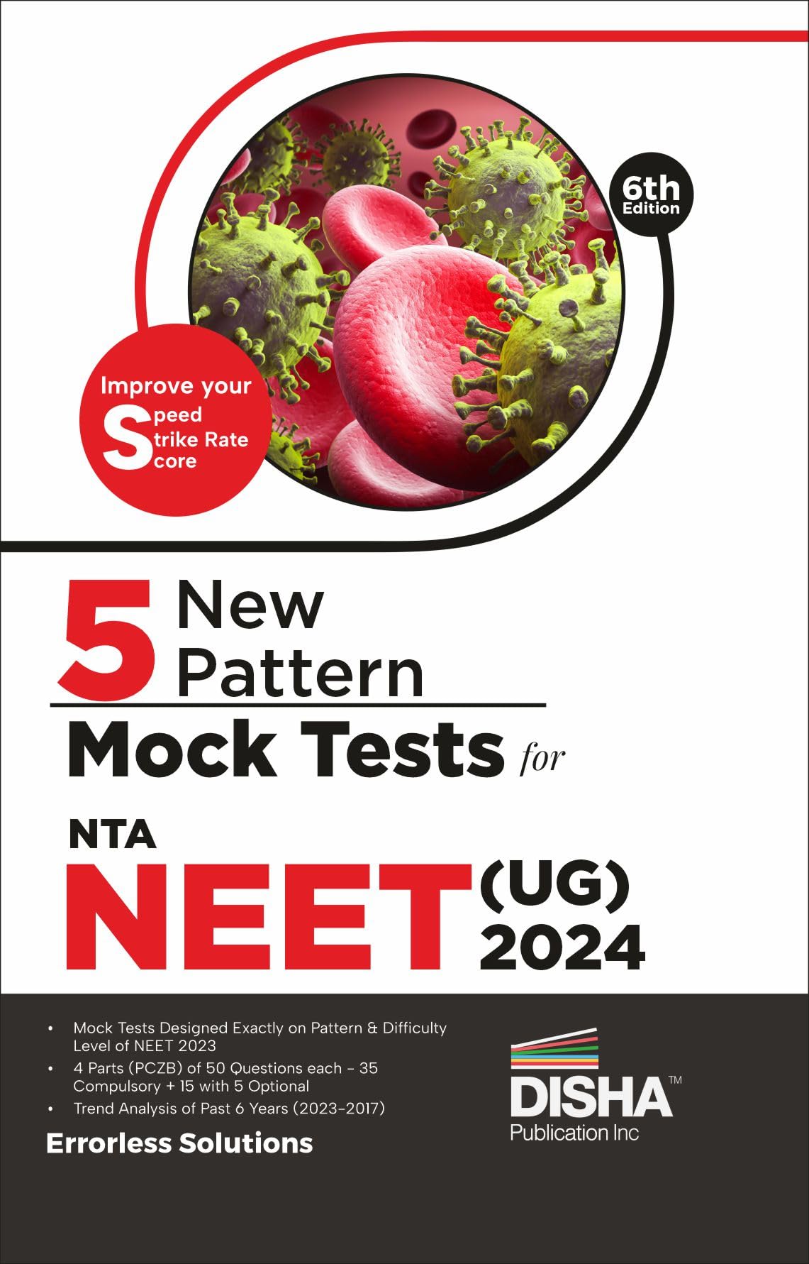 5 New Pattern Mock Tests For Nta Neet (Ug)  6Th Edition|Physics, Chemistry, Biology Pcb|Previous Year Questions Pyqs|Optional Q