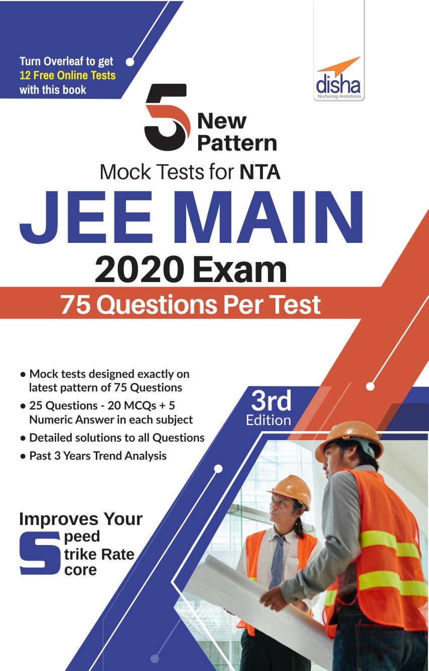 5 New Pattern Mock Tests For Nta Jee Main 2020 Exam  75 Question Per Test  3Rd Edition