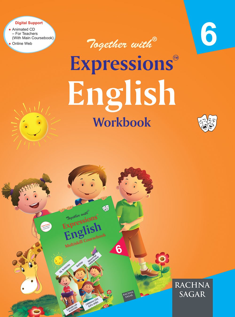Together With ICSE Expressions English Work Book for Class 6