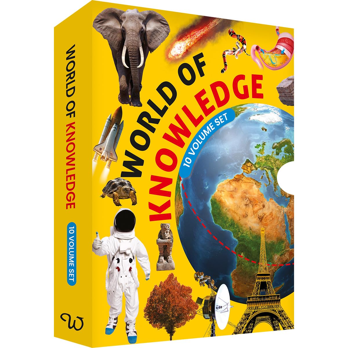 World of Knowledge Encyclopedia For Kids Boxed Set of 10 Books