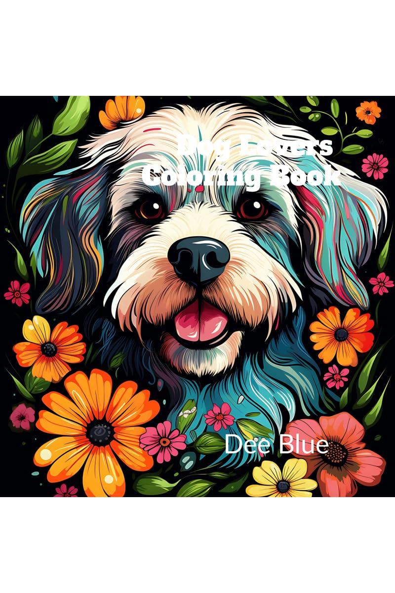 Dog Lovers Coloring Book