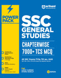 Arihant Power Pack Series for SSC General Studies | Chapterwise 7000+ TCS MCQ | All SSC Exams PYQs Till Jan.2025 | Quick Revisio
