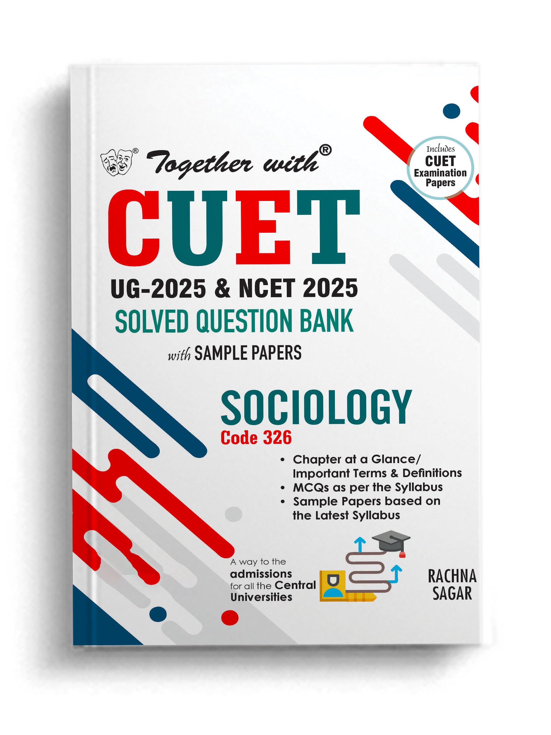 Together With CUET UG Entrance Exam Books 202526 Sociology Solved Question Bank With Sample Paper