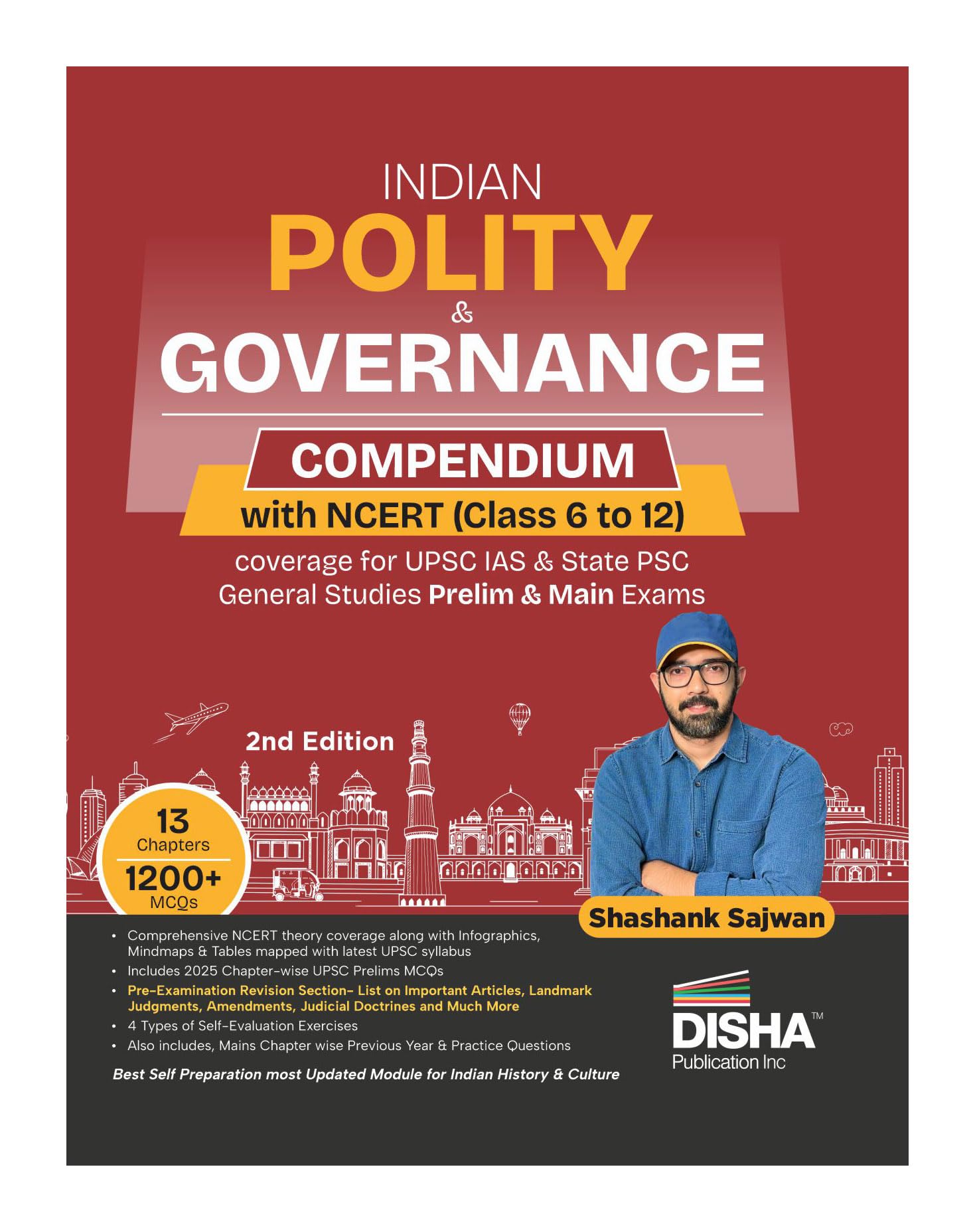 Disha Indian Polity & Governance Compendium With Ncert (Class 6 To 12) Coverage For Upsc Ias & State Psc General Studies Prelims