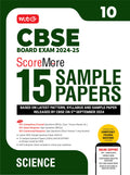 MTG CBSE Class 10 ScoreMore 15 Sample Papers Science Book For 2025 Board Exam | Detailed Solutions of Each Chapter | Based on La