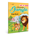 Around the Jungle Flap Book: Lift The Flap Book Set for Children Ages 312, jungle adventure for kids, a Early Learning book for