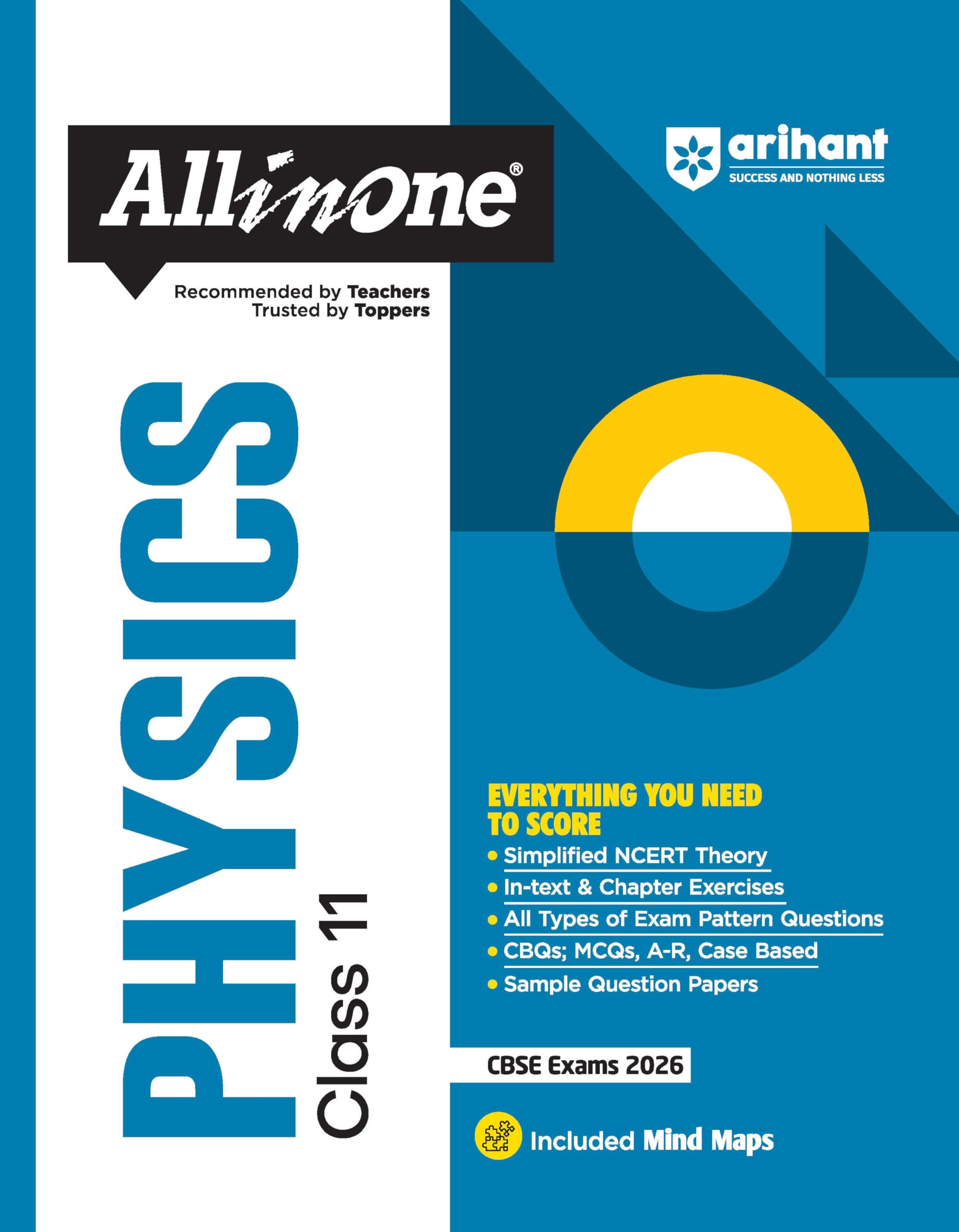 Arihant All In One Physics Class 11 For Cbse Exams 202526 | Revised Edition As Per Latest Syllabus | Simplified Theory, In Text